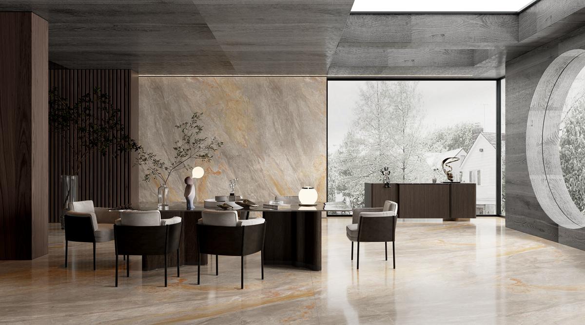 新品推介丨能強(qiáng)900×1800mm現(xiàn)代瓷磚，盡顯空間奢華格調(diào)
